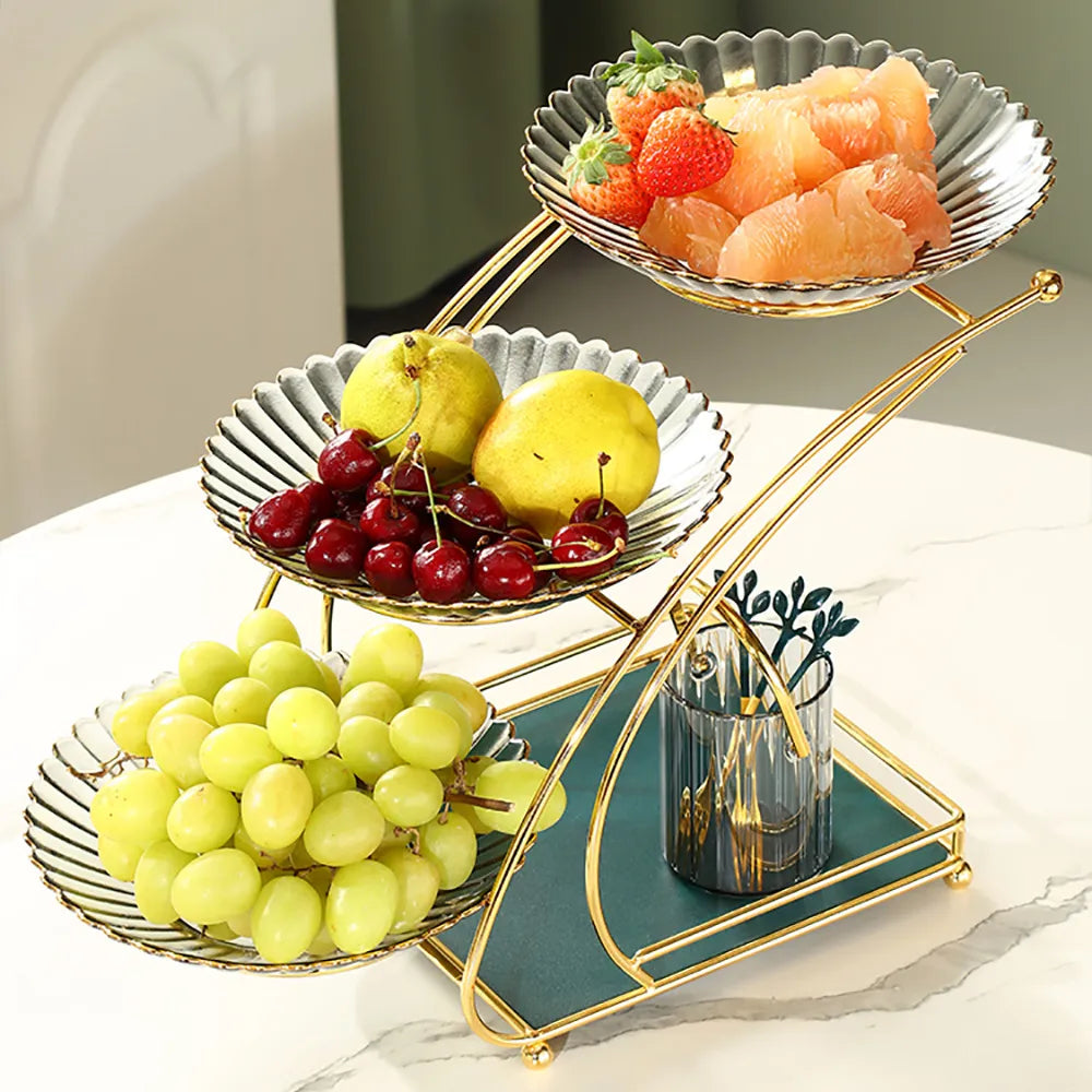 Round Shape High Quality Luxury Style Serving Dish