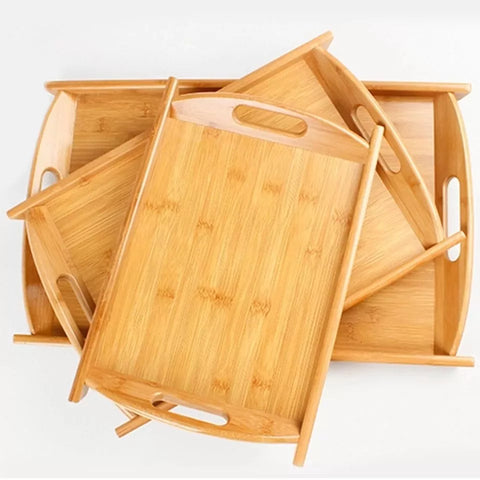 Bamboo Wooden Try Set 3Pcs