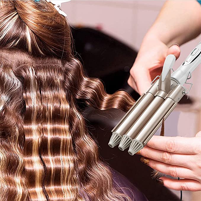 Triple Barrel Hair Curler 3 Wavy Curler