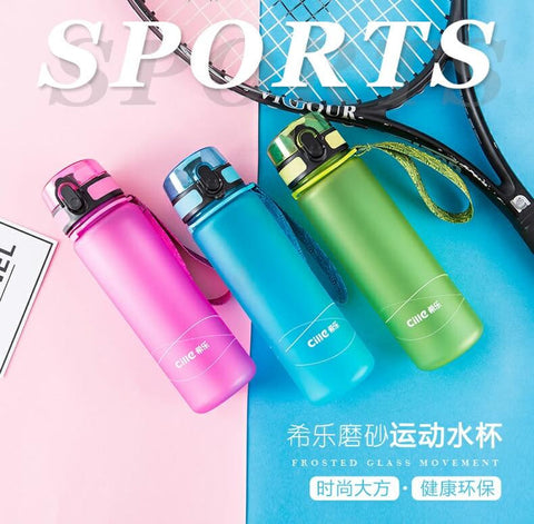 Cille Sports Frosted Water Bottle 600ml