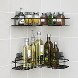 Iron Corner Bathroom Shampoo Organiser 1 Shelf