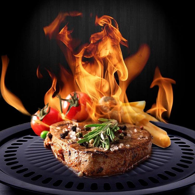 Gas cheap grill pan