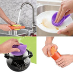Soft Silicone Cleaning Brush Dishwashing Sponge