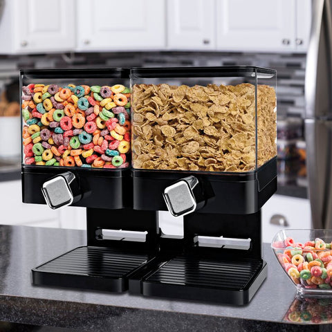 Double cereal Dispenser/Storage box/Dry Box