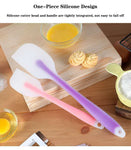 Silicone Heat-Resistant Spatula for Cooking and Cake Cream Spreader Large