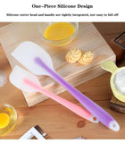Silicone Heat-Resistant Spatula for Cooking and Cake Cream Spreader Large