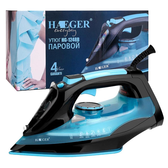 Haeger deals steam iron