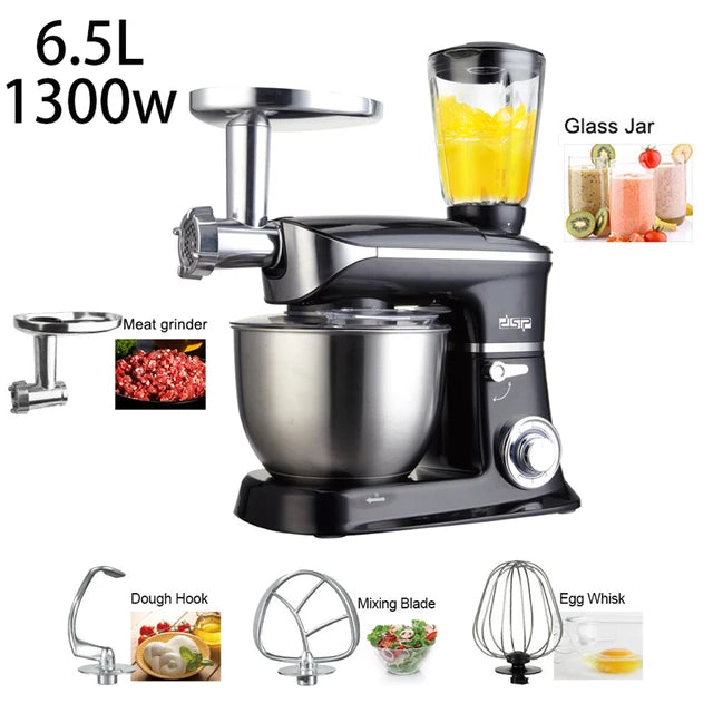 Mixer grinder best sale with dough maker