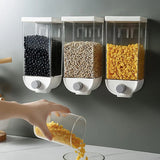 1Pcs Cereal Dispenser Kitchen Storage Grain Food Container 1.5L/1.L