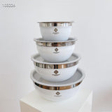 Stainless Steel Air tight 4Pcs Bowl set