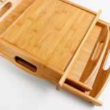 Bamboo Wooden Try Set 3Pcs