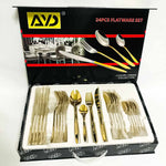 AYD Imported Cutlery Set 24Pcs (For 6 Persons)