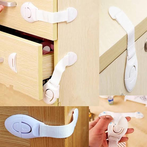 Pack Of 2 - Child Safety Locks For Drawers, Cabinet And Doors