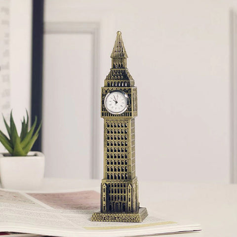 Big Ben London Clock Tower Metal Statue