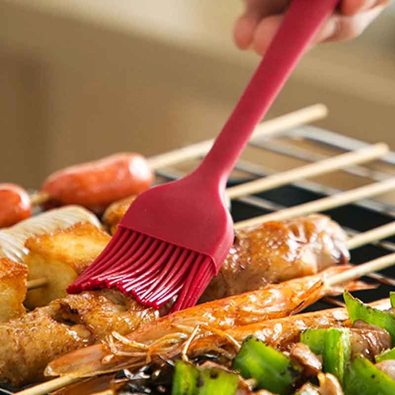 1PCS Silicone BBQ Oil Brush Basting Brush DIY Cake Bread Butter Baking  Brushes Kitchen Cooking Barbecue Accessories BBQ Tools