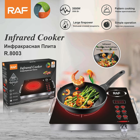 RAF R.8003 Electric Stove – 3500W