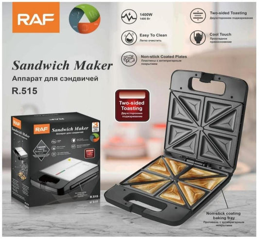 RAF Sandwich Maker R.515 1400W 8 Slice
