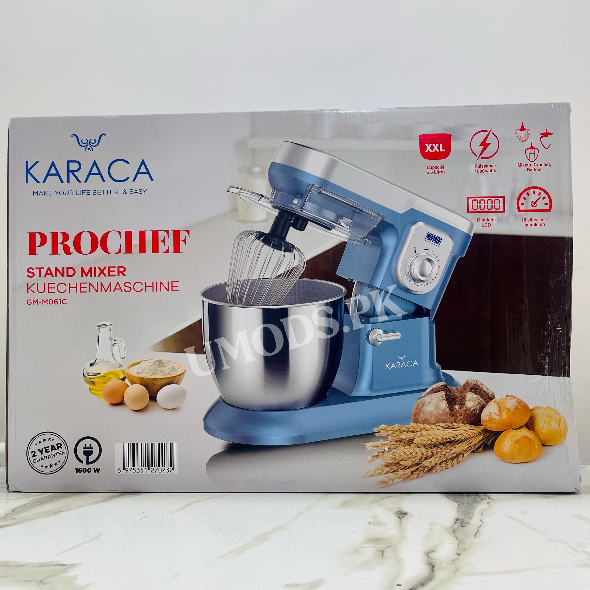 Karaca Prochef stand mixer 
