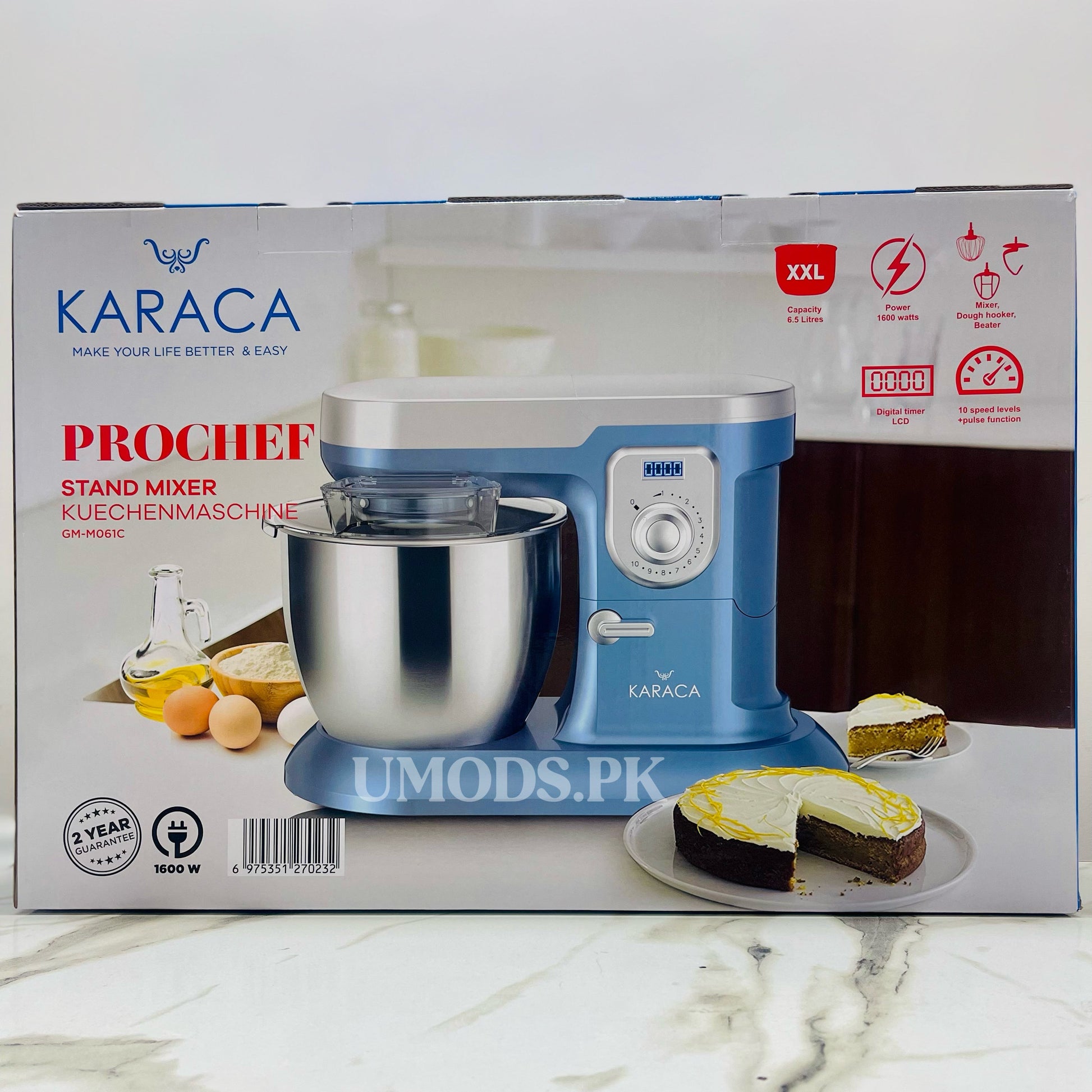 Karaca Prochef stand mixer 