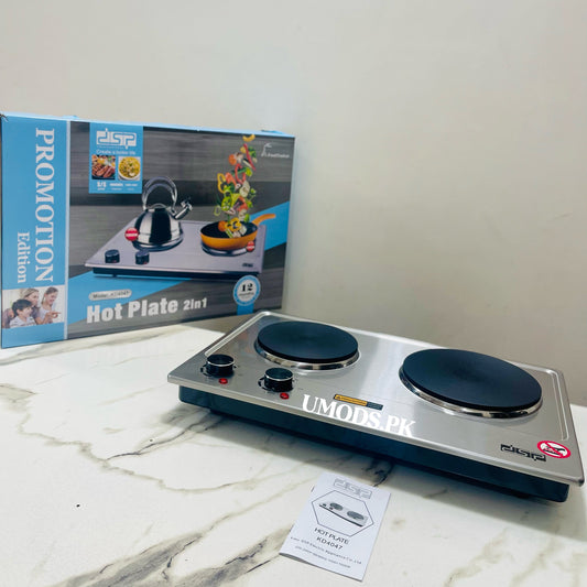 DSP Double Burner Electric Hot Plate/Stove