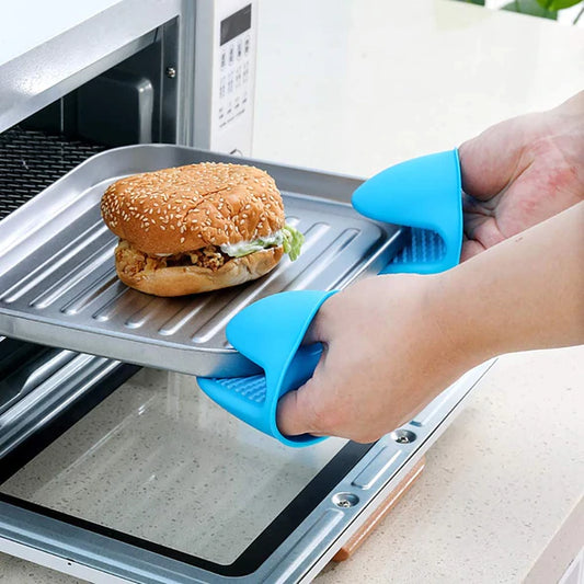 Heat Resistant Gloves Silicon Pair