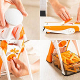 Multifunction Vegetable and Potato Cutter 8in1