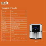 Unie Digital Air Fryer 8L