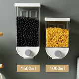 1Pcs Cereal Dispenser Kitchen Storage Grain Food Container 1.5L/1.L