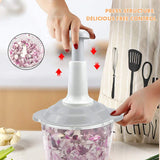 Multifunctional Vegetable Press Chopper