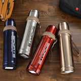 Double-layer stainless steel sports bottle 750 ML vacuum flask