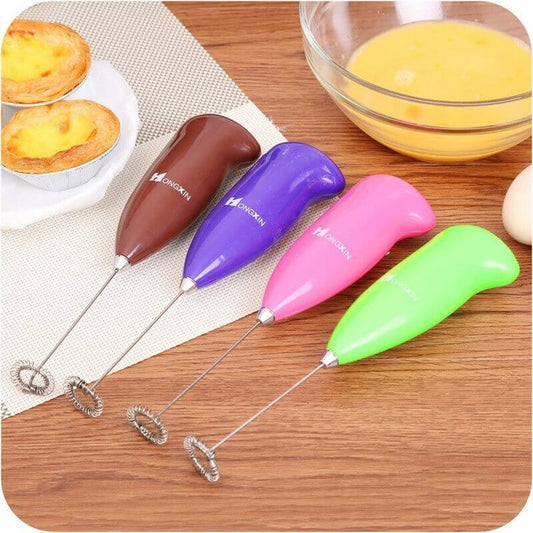Hand Mini Portable Coffee Beater Whisk Mixer