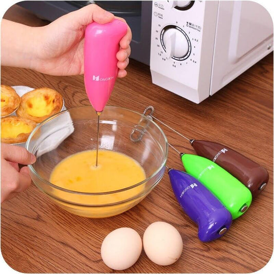 Hand Mini Portable Coffee Beater Whisk Mixer