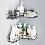 Iron Corner Bathroom Shampoo Organiser 1 Shelf