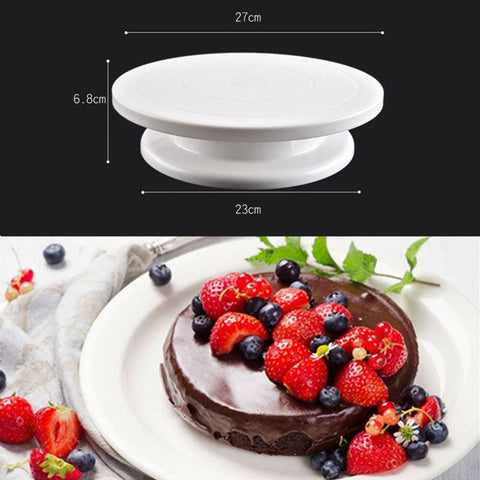 Professional Revolving Cake Stand Turntable by Ateco