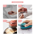 Plastic Automatic Liquid Multifunctional Cleaning Brush 1pc