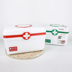 Family Medicine Box Organizer First Help Kit Box 1PC