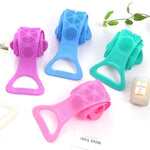 Silicone Bath Back Body Scrubber Massager 1pes