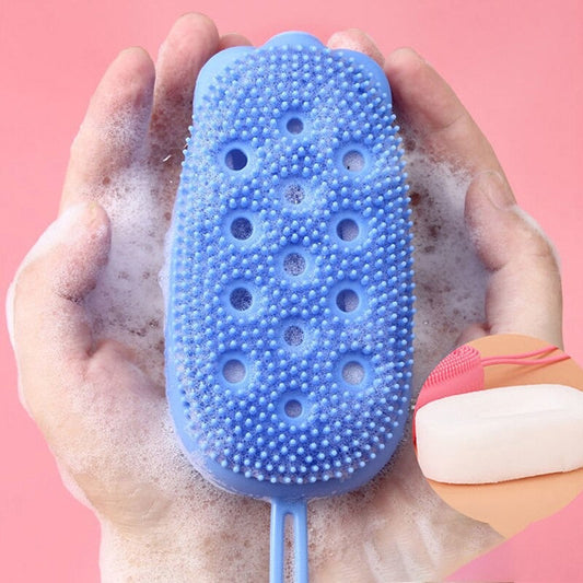 Silicone Shower Brush & Scrubbing with Foam