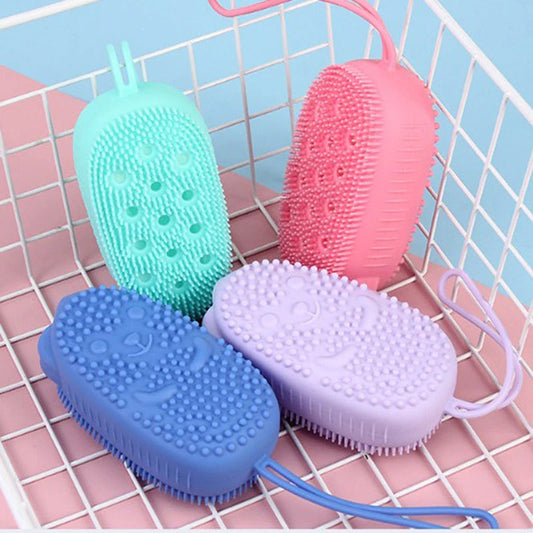 Silicone Shower Brush & Scrubbing with Foam