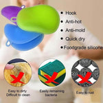 Soft Silicone Cleaning Brush Dishwashing Sponge