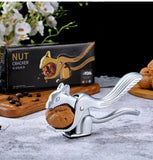 Zinc Alloy Squirrel Shape Nuts Cracker Silver