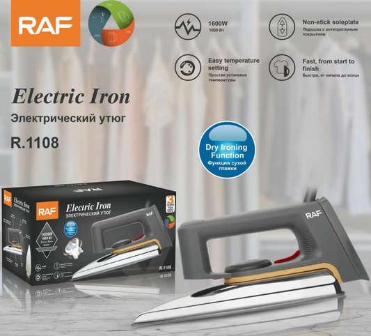 RAF Light Weight Dry Iron
