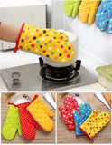 Heat Resistant Kitchen Oven & Baking Gloves 2pc Set