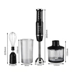 Haeger 4in1 Hand Blender/Chopper/Beater