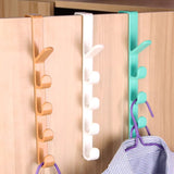 Hooks Over Cabinet Drawer Room Door  Hanger Coat Clothes Hook