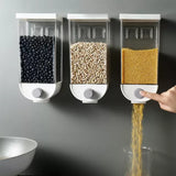 1Pcs Cereal Dispenser Kitchen Storage Grain Food Container 1.5L/1.L