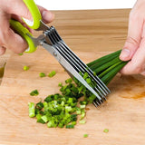 HEAVY MULTI-LAYER BLADE VEGETABLE CUTTER KITCHEN SCISSOR SHARP BLADE KITCHEN SCISSOR