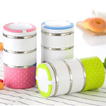 Three Layer LUNCH BOX STAINLESS STEEL TIFFIN HOT BOX