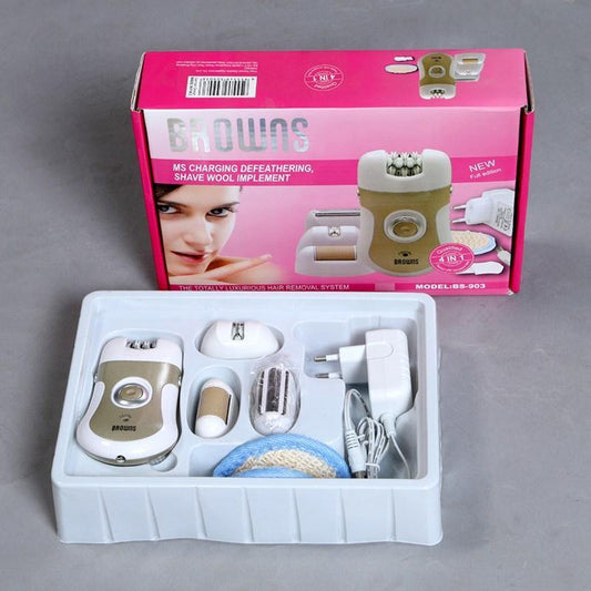 Brown 4in1 Epilator/Ladies Trimmer