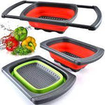 Adjustable Silicon Foldable Vegetable Basket